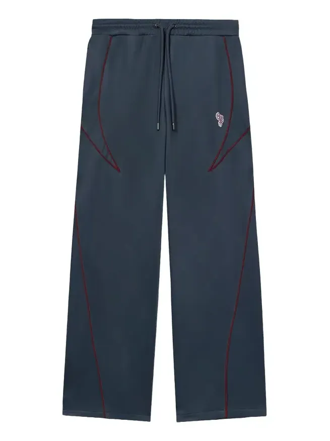 Off-White Staff Script Relaxed Slouchy Track Pants