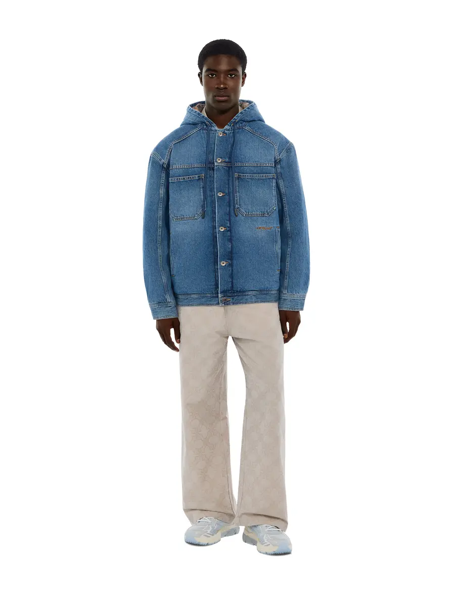 Off-White Bookish Padded Denim Jacket | Thumbnail 2 Off-White Bookish Padded Denim Jacket | Thumbnail 2