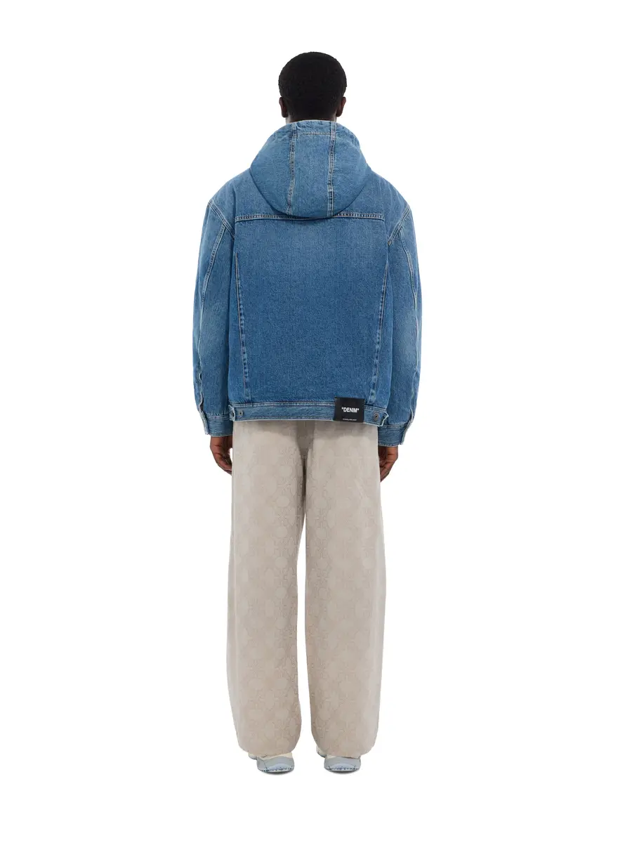 Off-White Bookish Padded Denim Jacket | Thumbnail 4 Off-White Bookish Padded Denim Jacket | Thumbnail 4