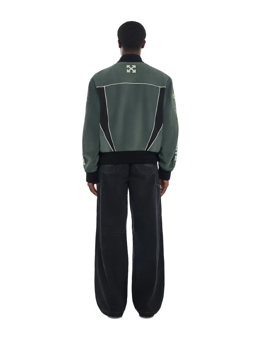 Off-White Racing Staff Varsity Jacket | Thumbnail 4 Off-White Racing Staff Varsity Jacket | Thumbnail 4