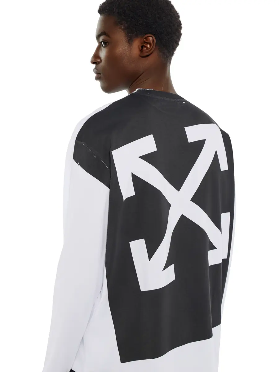 Off-White Negative Arrow Skate Long Sleeve T-Shirt | Thumbnail 5 Off-White Negative Arrow Skate Long Sleeve T-Shirt | Thumbnail 5