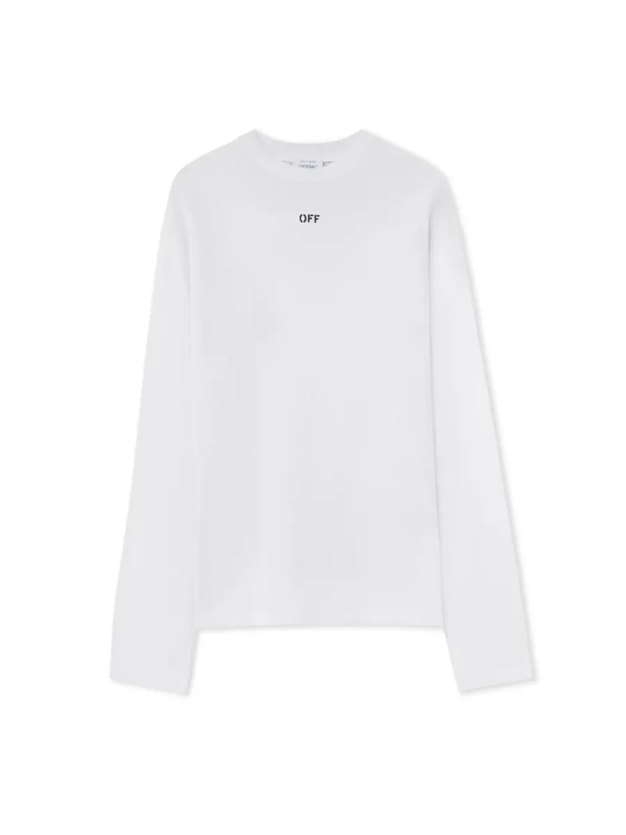 Off-White Negative Arrow Skate Long Sleeve T-Shirt