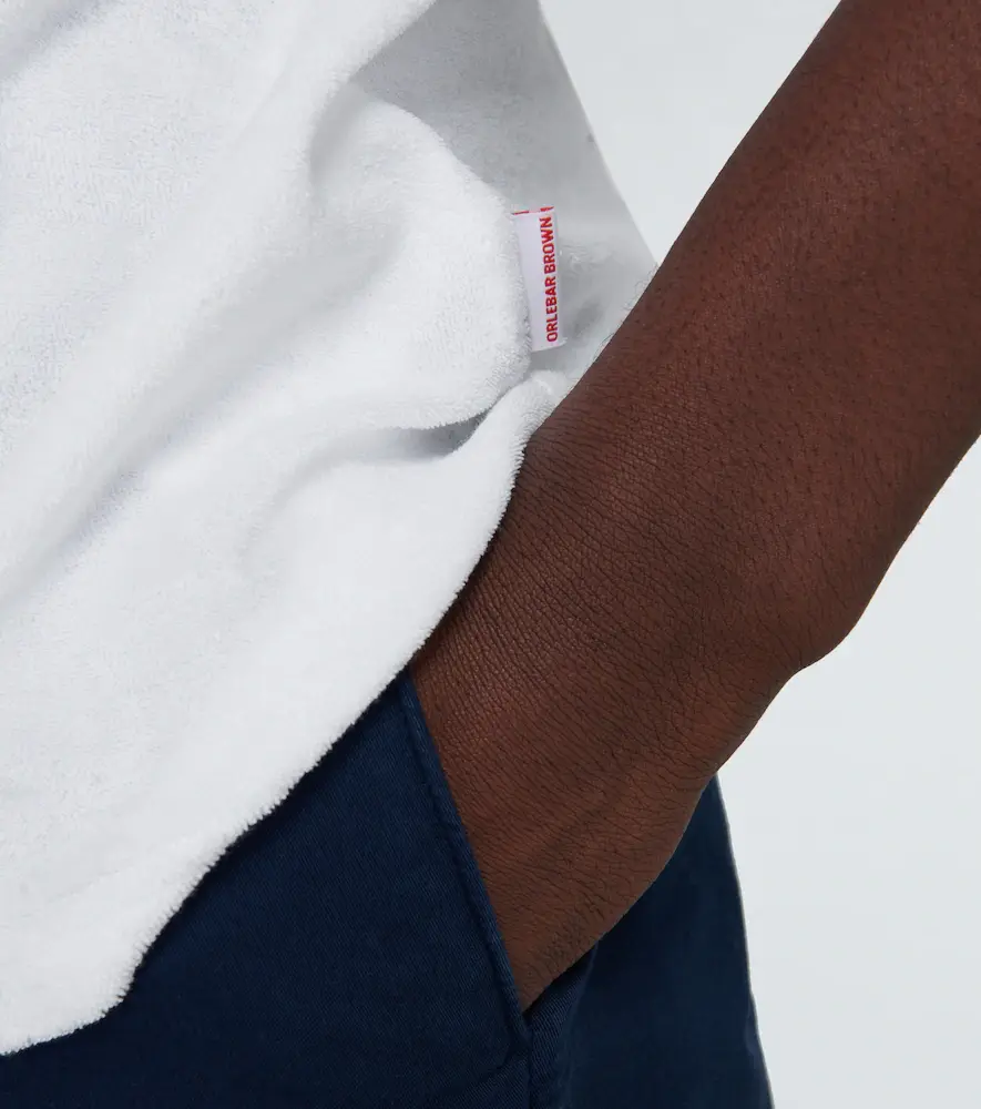 Orlebar Brown Terry toweling cotton polo shirt | Thumbnail 3