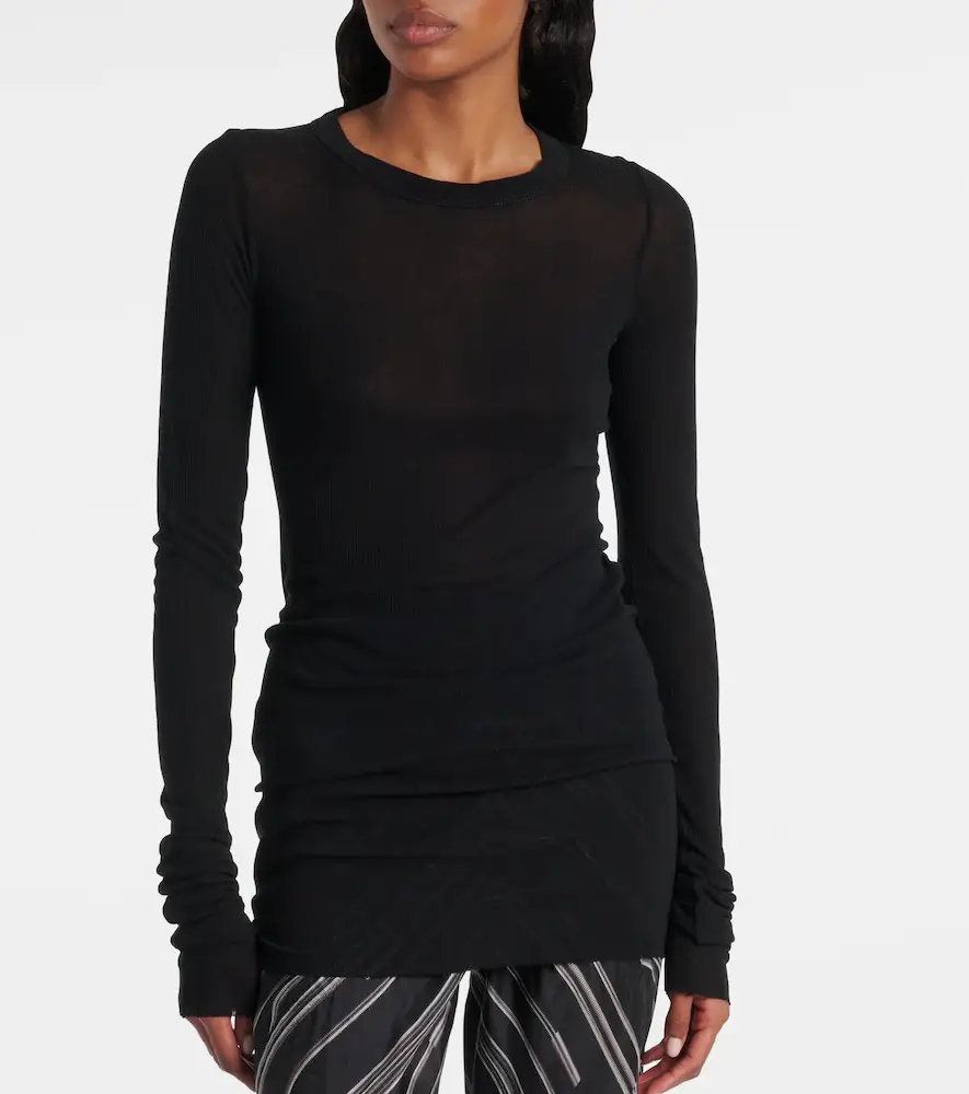 Rick Owens Ribbed-knit top | Thumbnail 5 Rick Owens Ribbed-knit top | Thumbnail 5