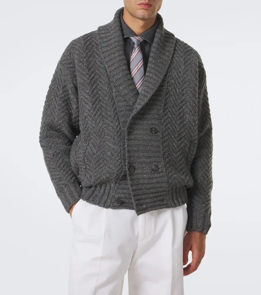 dunhill Cashmere cardigan | Thumbnail 3