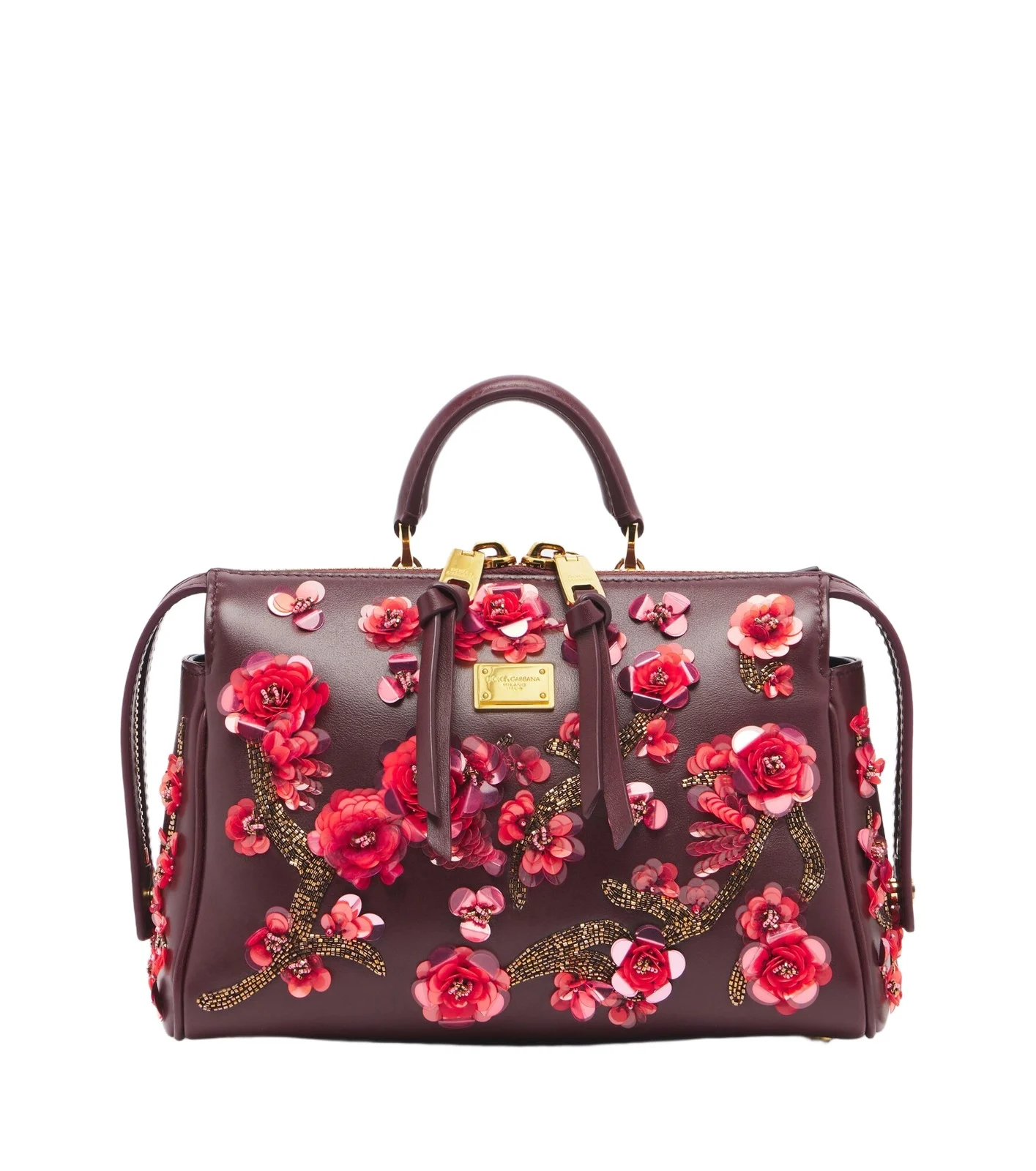 Vittoria Medium leather top-handle bag Vittoria Medium leather top-handle bag