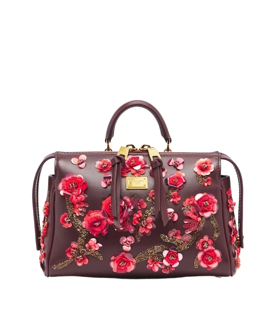 Dolce & Gabbana Vittoria Medium leather top-handle bag