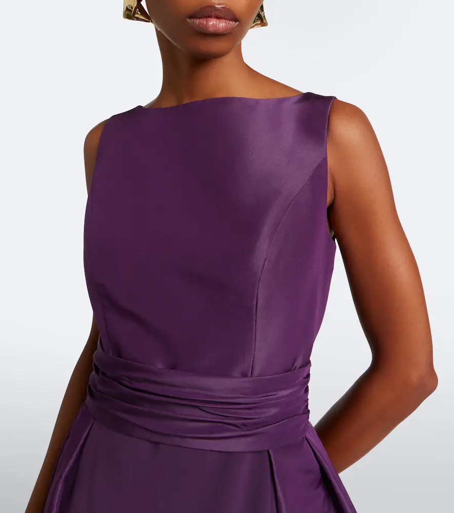 Carolina Herrera Pleated silk taffeta gown | Thumbnail 5 Carolina Herrera Pleated silk taffeta gown | Thumbnail 5