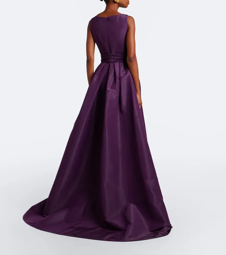 Carolina Herrera Pleated silk taffeta gown | Thumbnail 6 Carolina Herrera Pleated silk taffeta gown | Thumbnail 6