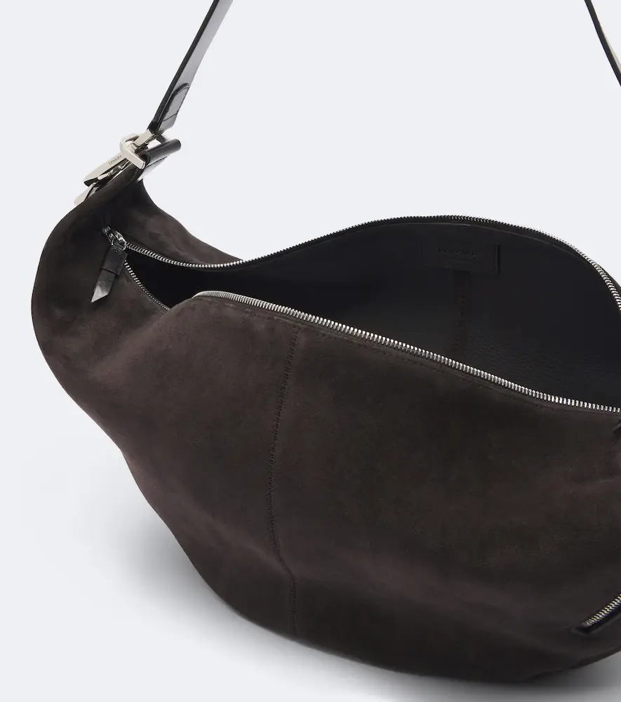 Lemaire Quiver Clip suede shoulder bag | Thumbnail 2