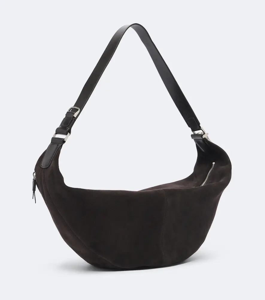 Lemaire Quiver Clip suede shoulder bag | Thumbnail 3