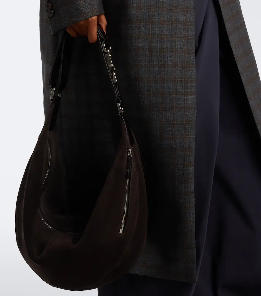 Lemaire Quiver Clip suede shoulder bag | Thumbnail 5