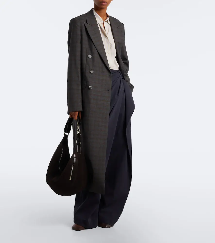 Lemaire Quiver Clip suede shoulder bag | Thumbnail 6