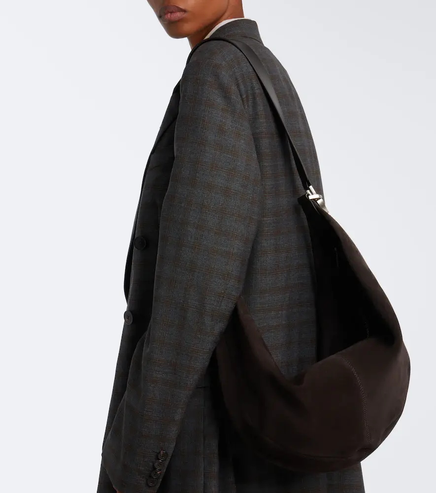 Lemaire Quiver Clip suede shoulder bag | Thumbnail 7
