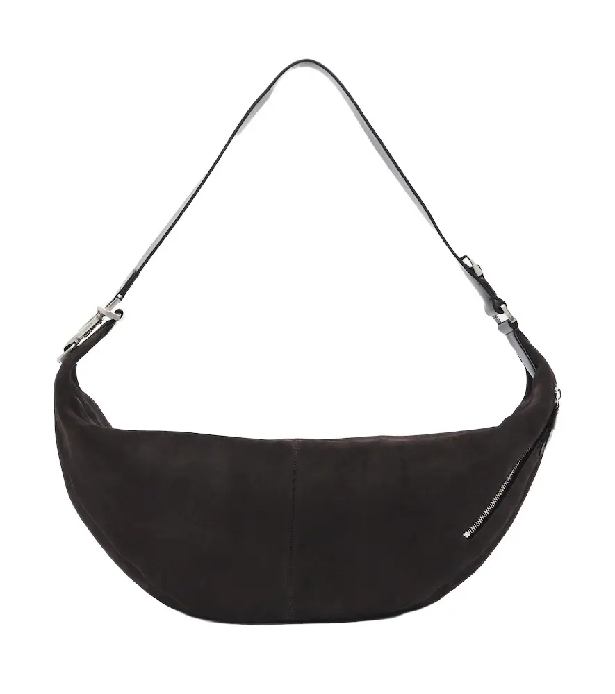 Quiver Clip suede shoulder bag Quiver Clip suede shoulder bag