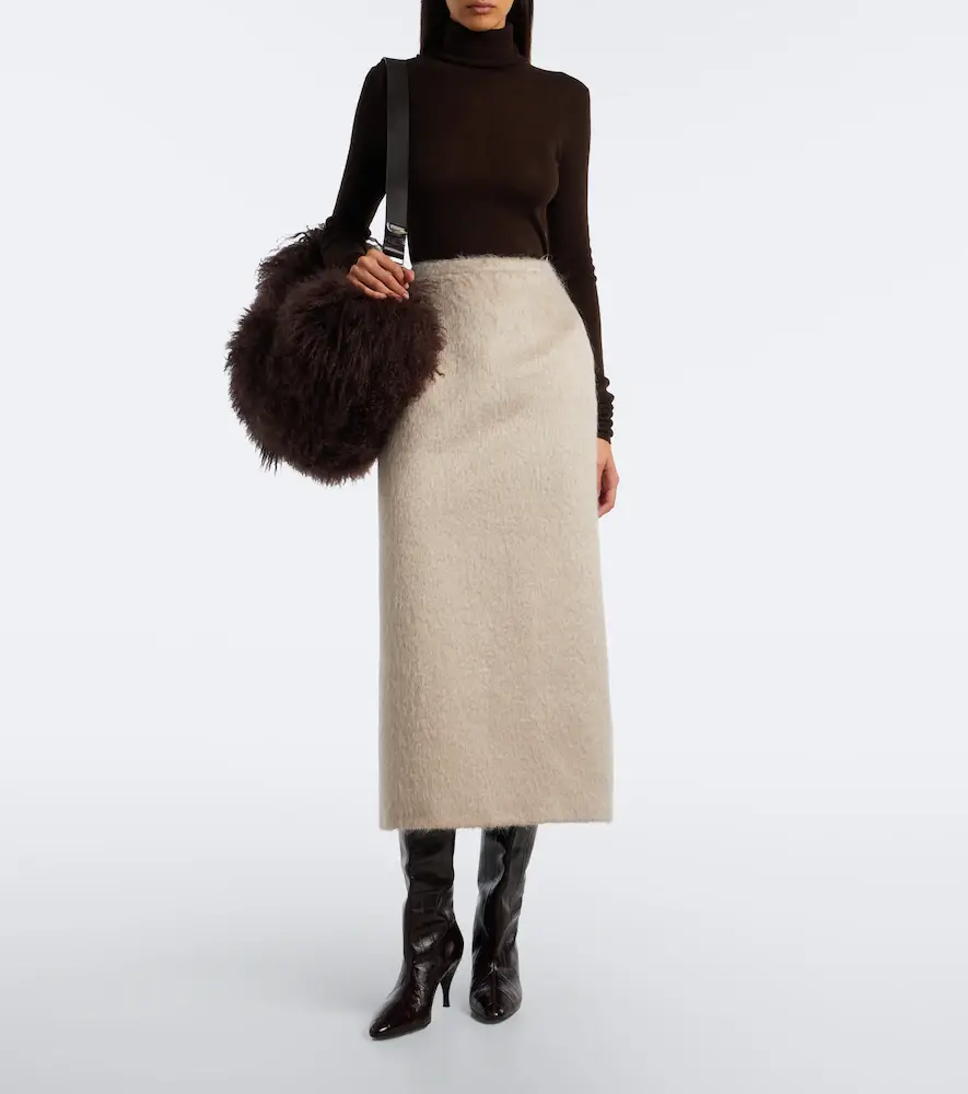 Lemaire Quiver Clip shearling shoulder bag | Thumbnail 6 Lemaire Quiver Clip shearling shoulder bag | Thumbnail 6