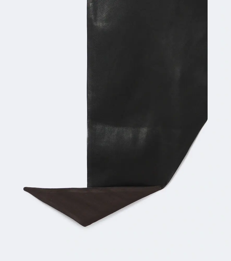 Lemaire Large leather scarf | Thumbnail 3