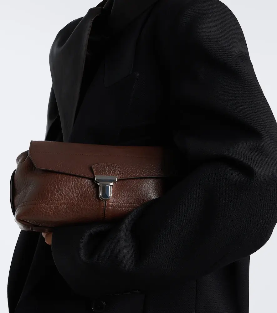 Lemaire Gear Small leather crossbody bag | Thumbnail 5