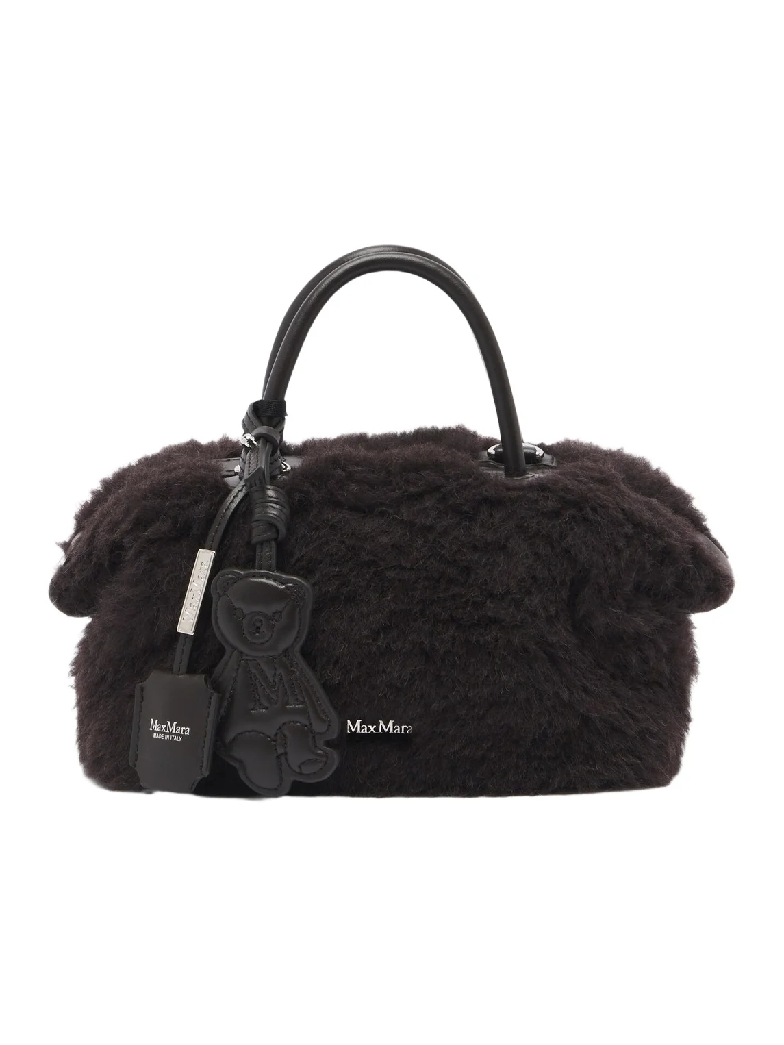 Max Mara Mini teddy bowling bag