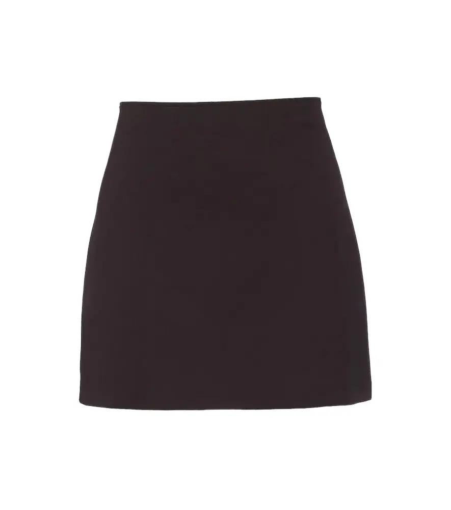 Midnight Grace jersey mini skirt