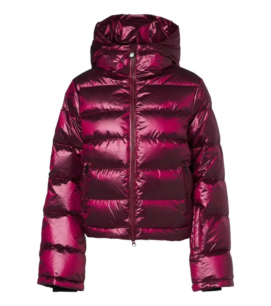 Perfect Moment Polar Flare cropped down ski jacket