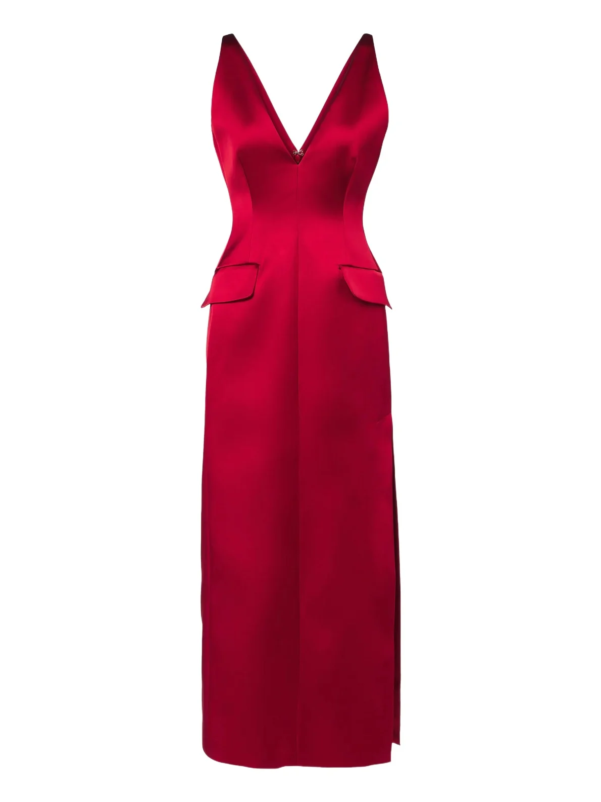 Sportmax Satin midi dress