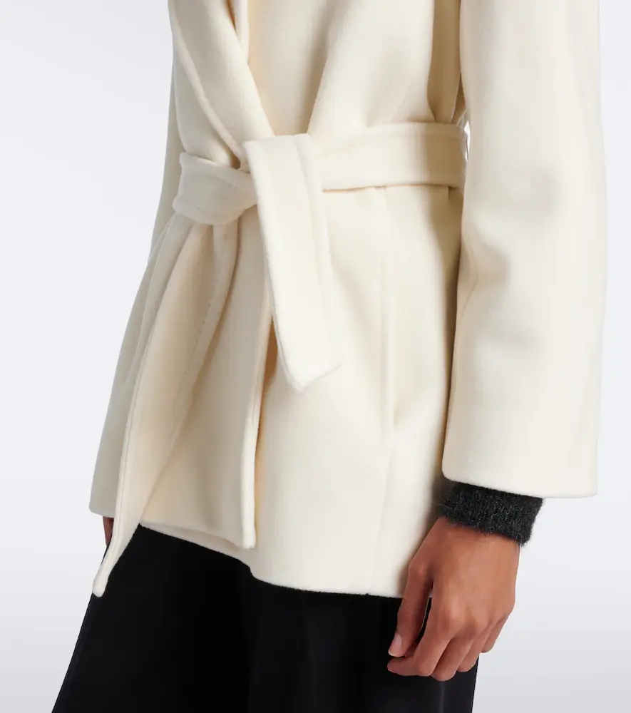 Max Mara Virgin wool wrap coat | Thumbnail 2