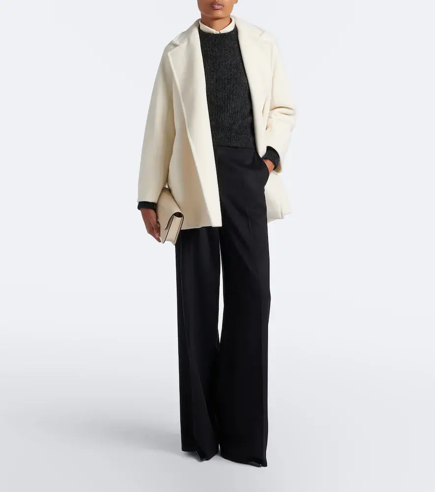 Max Mara Virgin wool wrap coat | Thumbnail 3