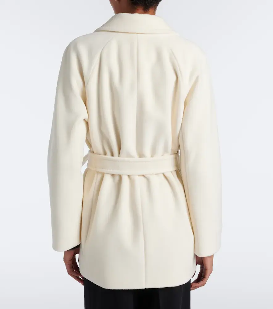 Max Mara Virgin wool wrap coat | Thumbnail 4