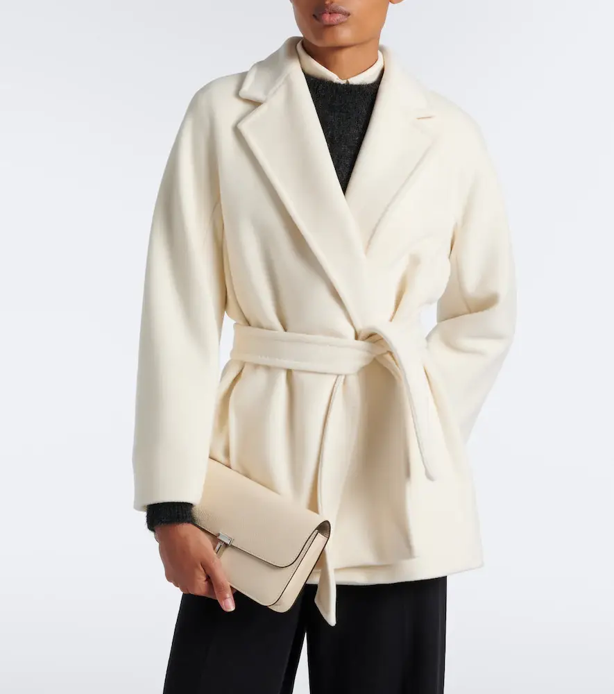 Max Mara Virgin wool wrap coat | Thumbnail 6