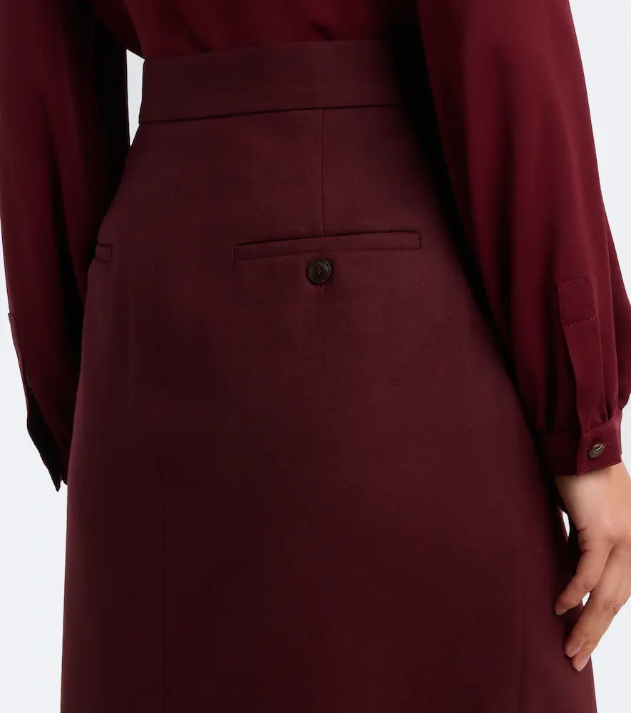 Max Mara Wool-blend pencil skirt | Thumbnail 4 Max Mara Wool-blend pencil skirt | Thumbnail 4