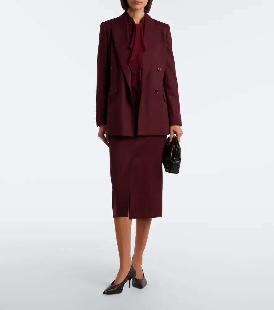 Max Mara Wool-blend pencil skirt | Thumbnail 5 Max Mara Wool-blend pencil skirt | Thumbnail 5