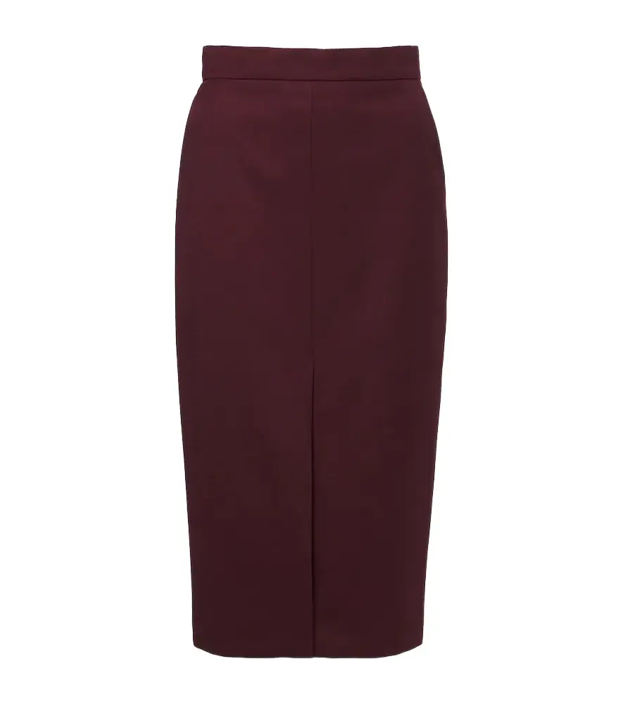 Wool-blend pencil skirt Wool-blend pencil skirt