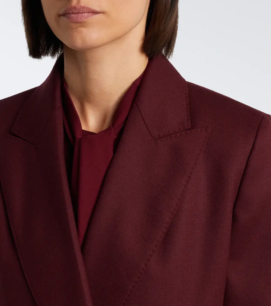 Max Mara Double-breasted wool-blend blazer | Thumbnail 6 Max Mara Double-breasted wool-blend blazer | Thumbnail 6