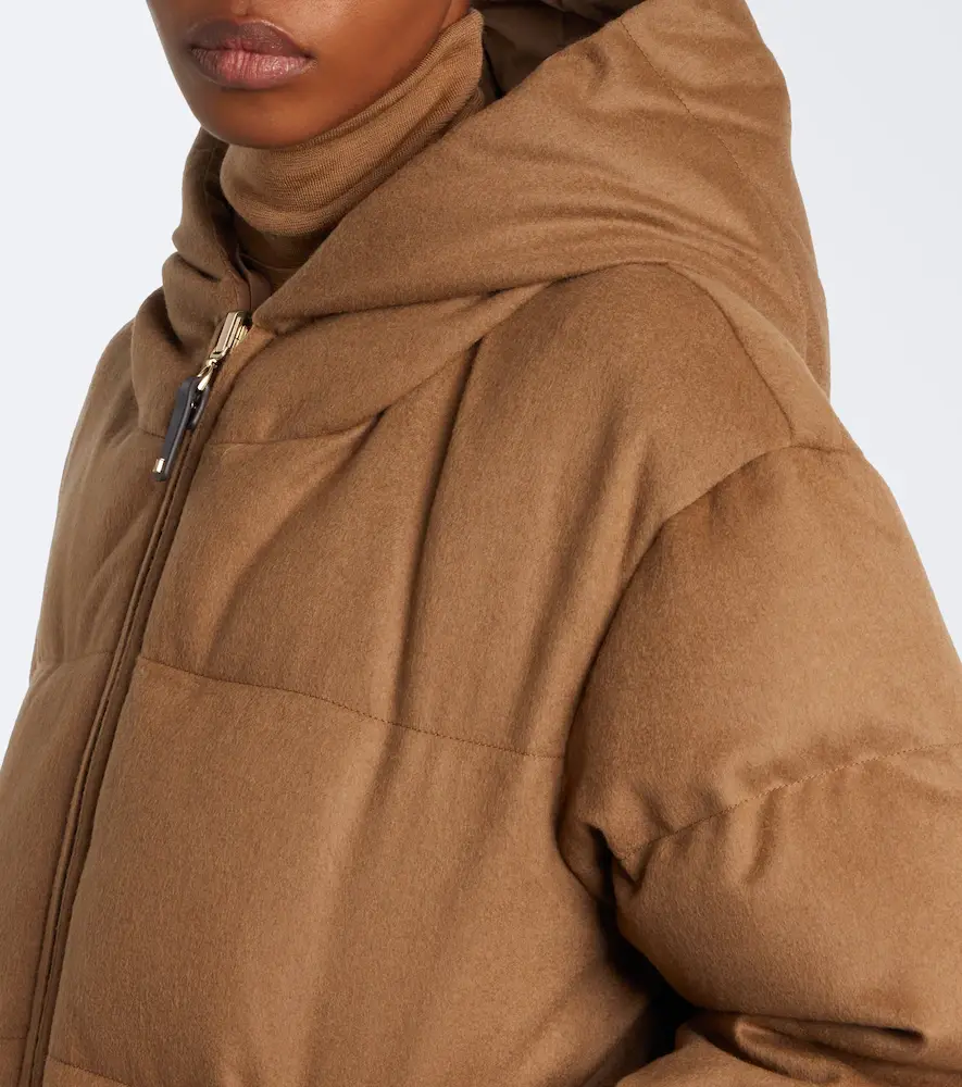 Max Mara The Cube reversible camel hair puffer jacket | Thumbnail 4 Max Mara The Cube reversible camel hair puffer jacket | Thumbnail 4