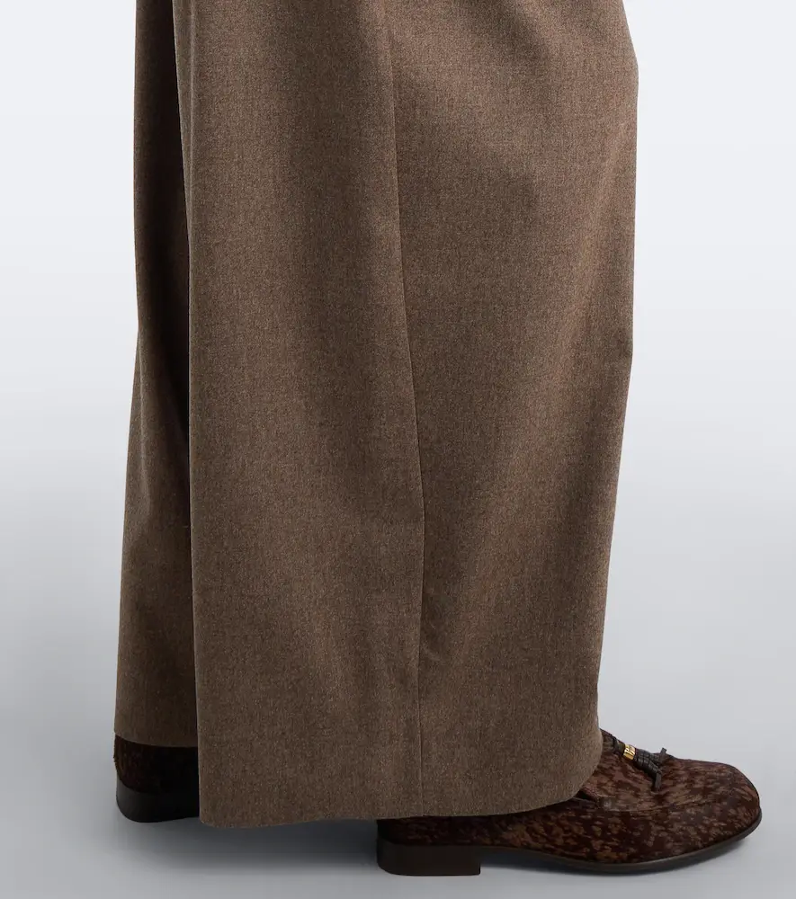 'S Max Mara 'S Max Mara Pleated wool wide-leg pants | Thumbnail 2 'S Max Mara 'S Max Mara Pleated wool wide-leg pants | Thumbnail 2