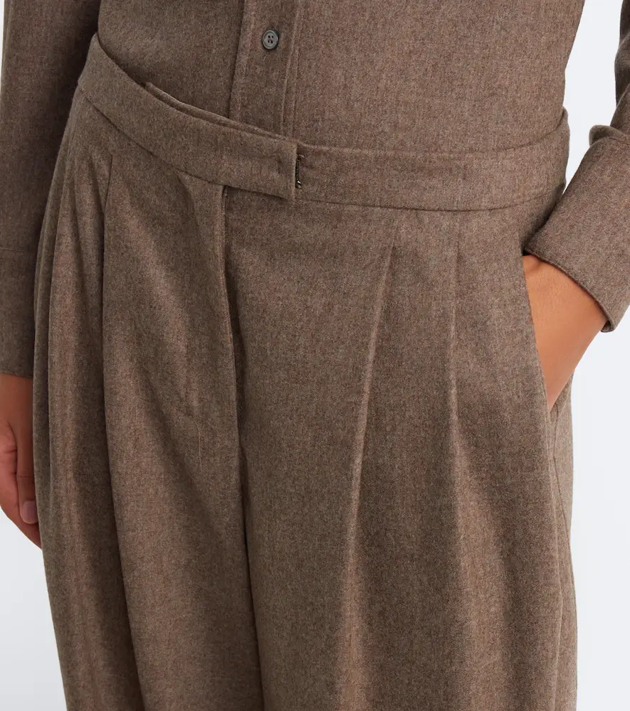 'S Max Mara 'S Max Mara Pleated wool wide-leg pants | Thumbnail 6 'S Max Mara 'S Max Mara Pleated wool wide-leg pants | Thumbnail 6