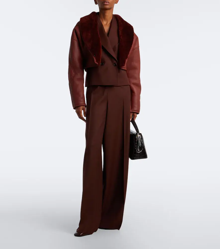 Max Mara Double-breasted virgin wool blazer | Thumbnail 2 Max Mara Double-breasted virgin wool blazer | Thumbnail 2