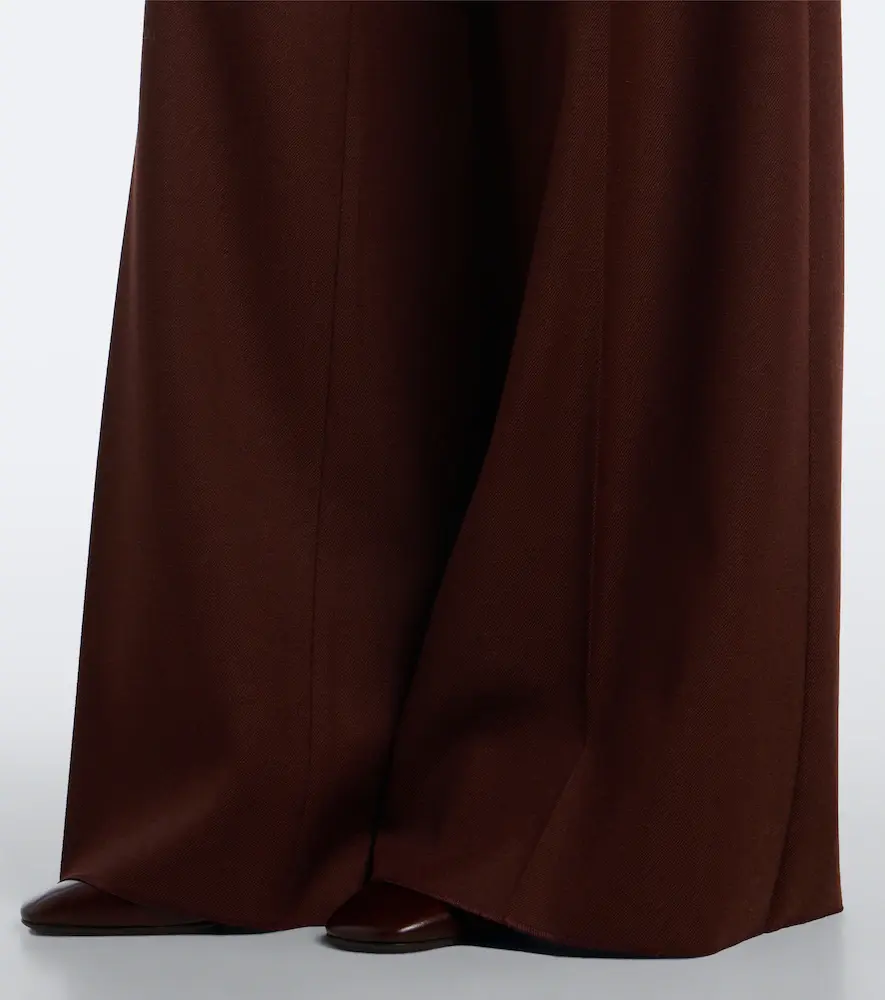 Max Mara Virgin wool wide-leg pants | Thumbnail 2
