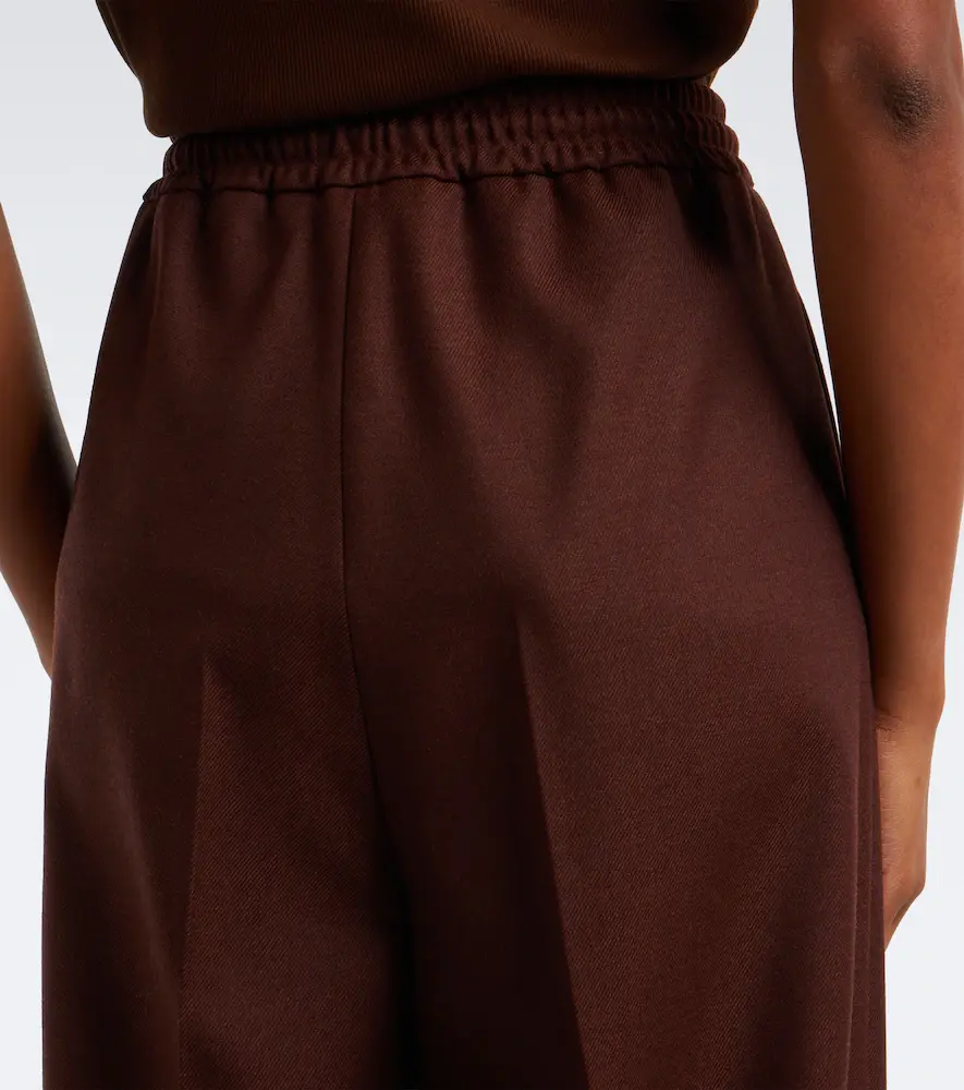 Max Mara Virgin wool wide-leg pants | Thumbnail 3