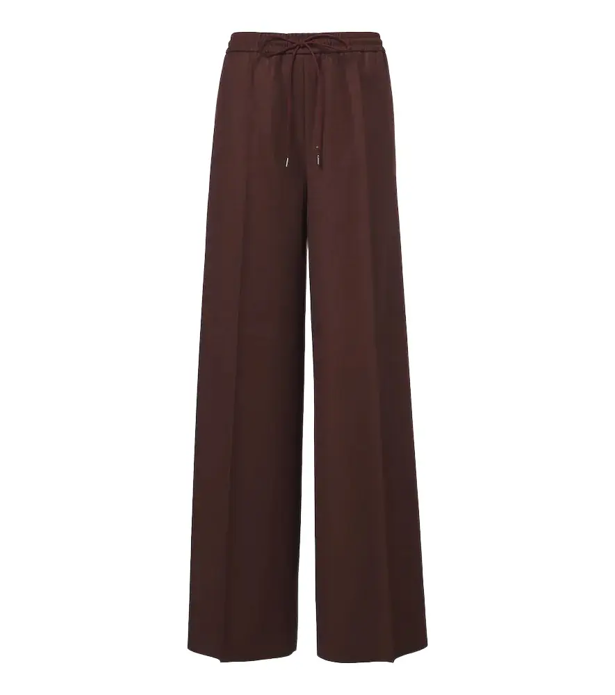 Virgin wool wide-leg pants Virgin wool wide-leg pants