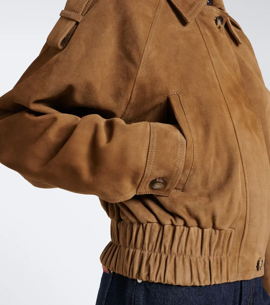 7 For All Mankind Suede blouson jacket | Thumbnail 2