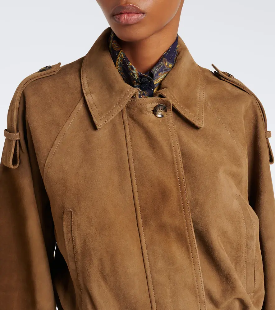 7 For All Mankind Suede blouson jacket | Thumbnail 3