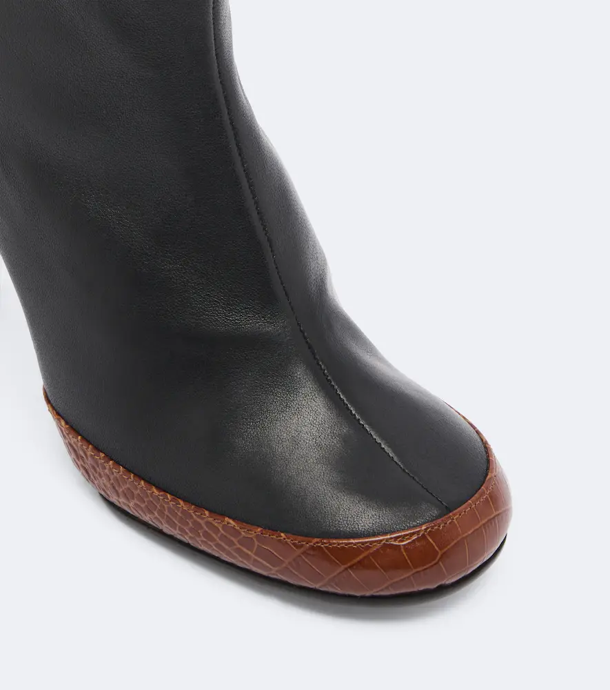 Jude Luna croc-effect leather ankle boots | Thumbnail 3 Jude Luna croc-effect leather ankle boots | Thumbnail 3