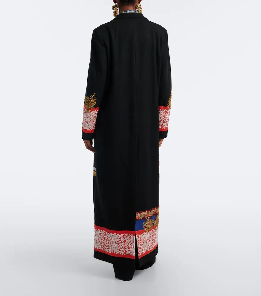 Dries Van Noten Embellished wool coat | Thumbnail 2 Dries Van Noten Embellished wool coat | Thumbnail 2