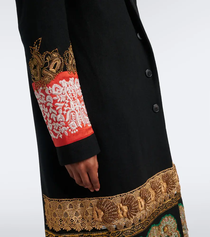 Dries Van Noten Embellished wool coat | Thumbnail 5 Dries Van Noten Embellished wool coat | Thumbnail 5