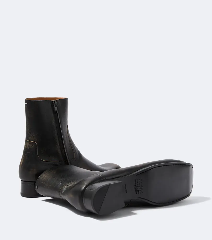 Maison Margiela Float leather ankle boots | Thumbnail 2