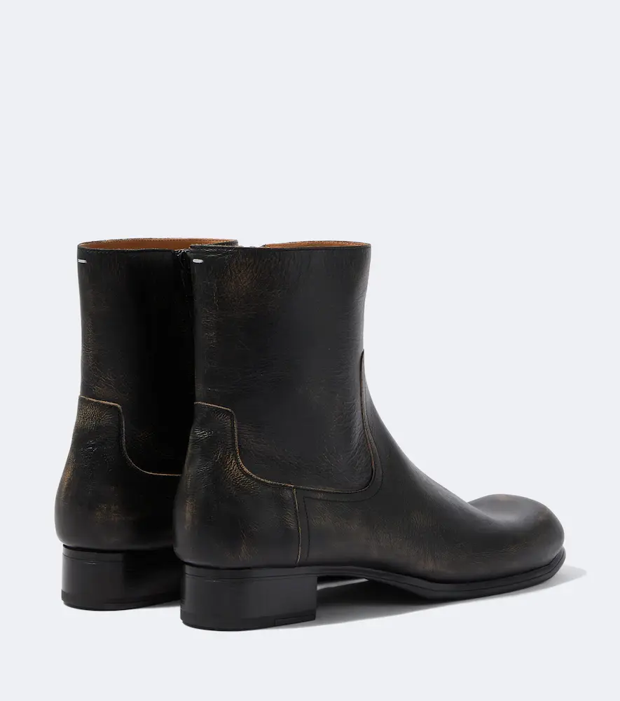Maison Margiela Float leather ankle boots | Thumbnail 3