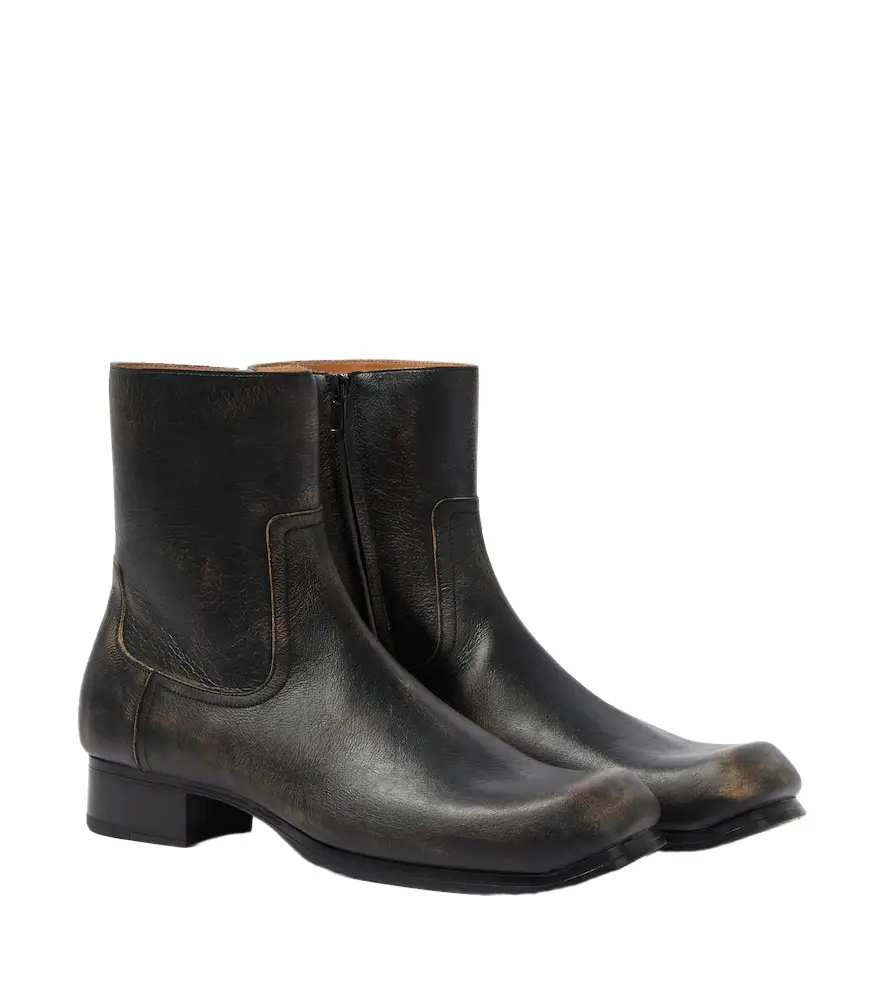 Maison Margiela Float leather ankle boots