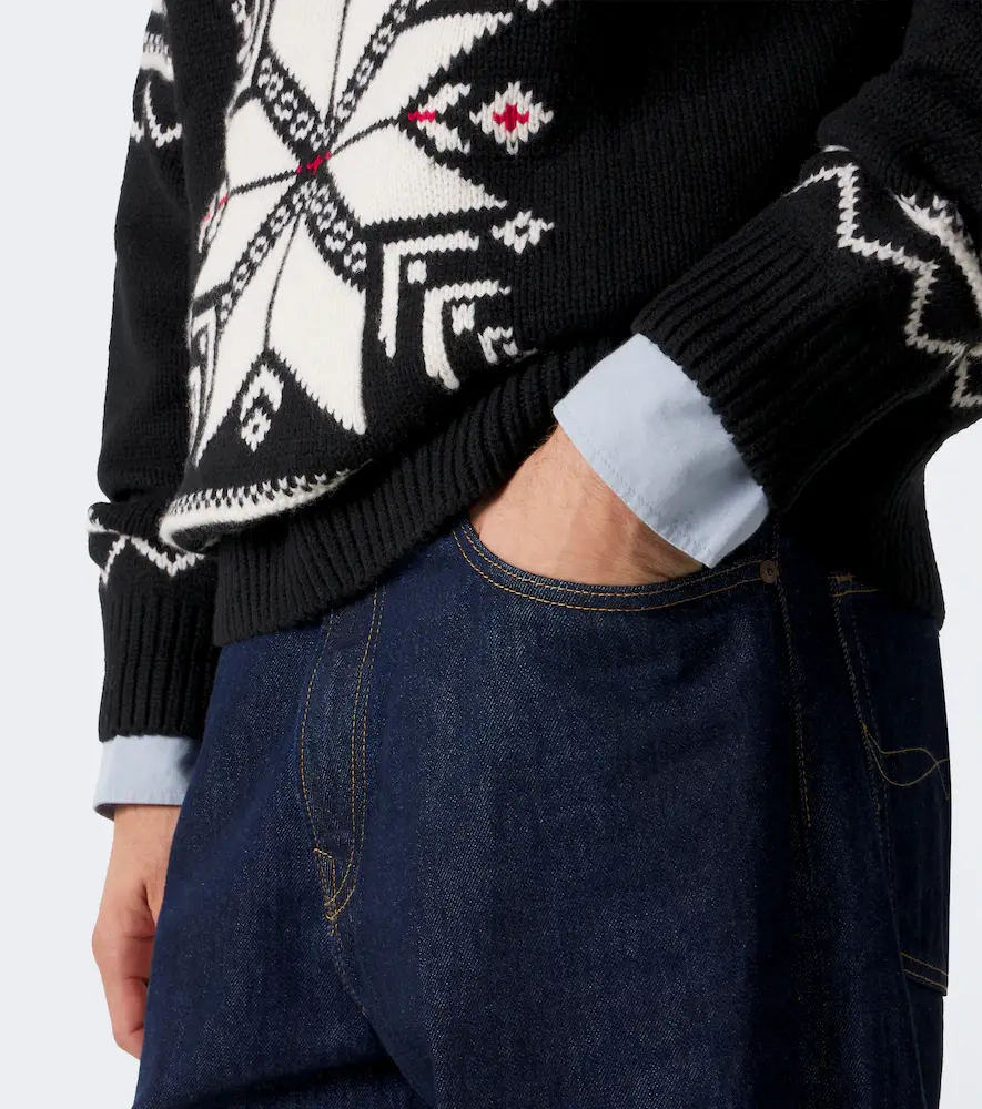 Polo Ralph Lauren Intarsia wool half-zip sweater | Thumbnail 2 Polo Ralph Lauren Intarsia wool half-zip sweater | Thumbnail 2